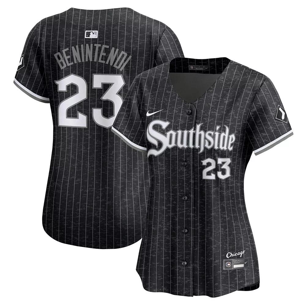 Women's Nike Andrew Benintendi Black Chicago White Sox 2025 City Connect Limited Jersey,  Product Image
