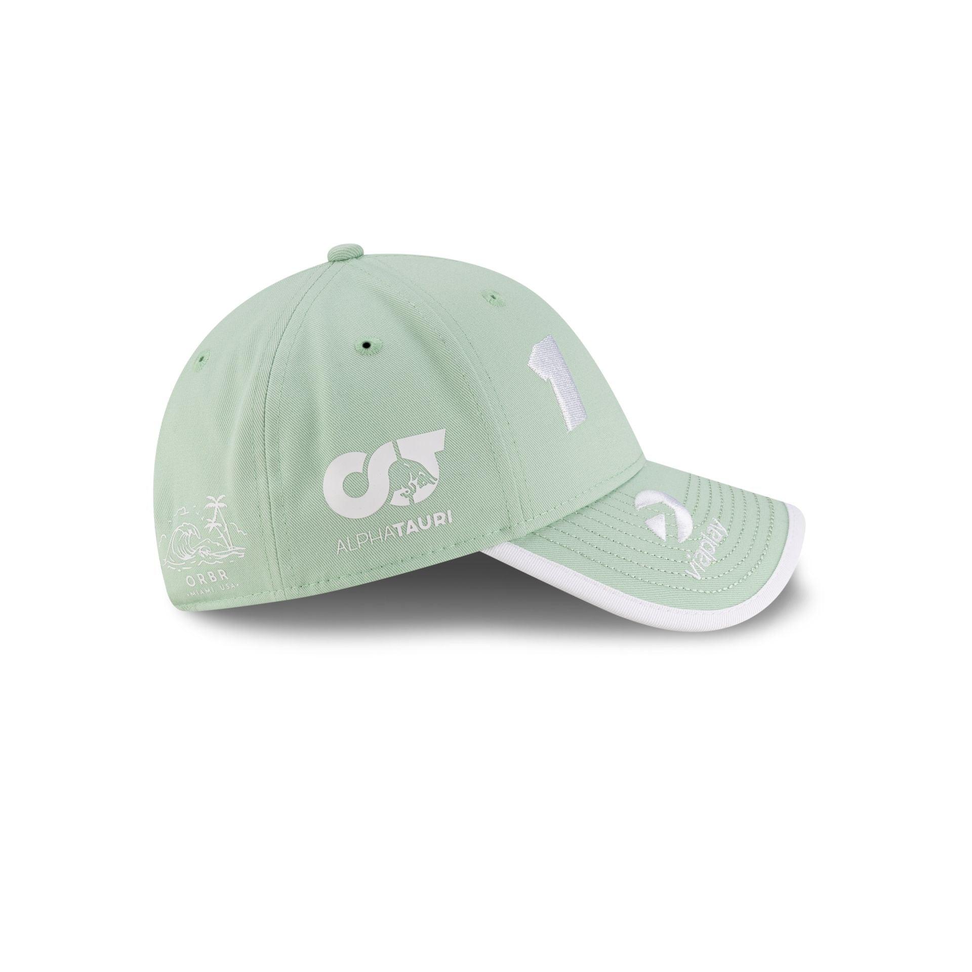 2025 Miami Race Special Oracle Red Bull Racing Max Verstappen 9FORTY Snapback Hat Male Product Image