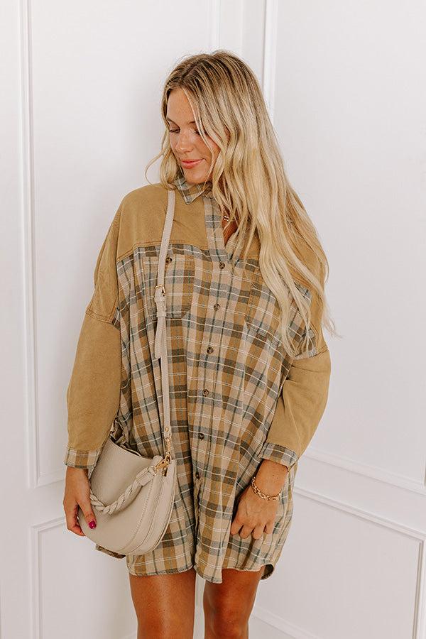 Vail Views Plaid Tunic Dress Product Image