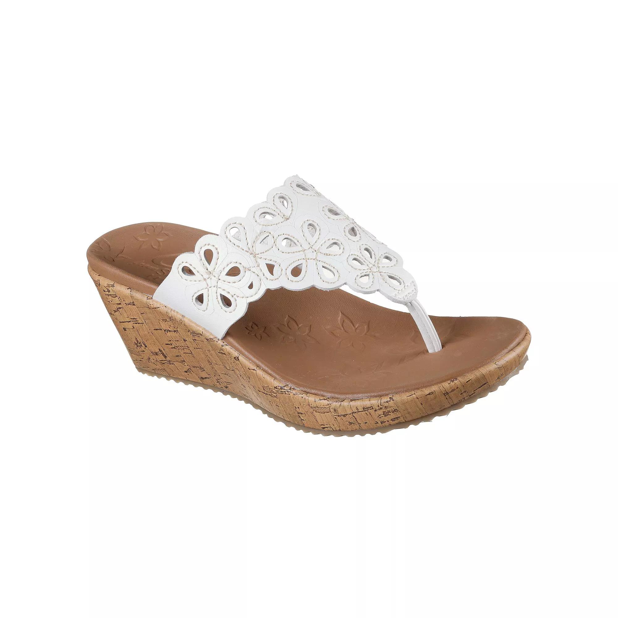 Skechers Cali Beverlee Summer Spirit Womens Wedge Sandals Product Image