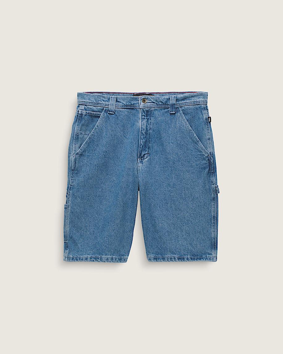 Drill Chore Loose Denim 22'' Shorts in Stonewash Blue| Vans US Product Image