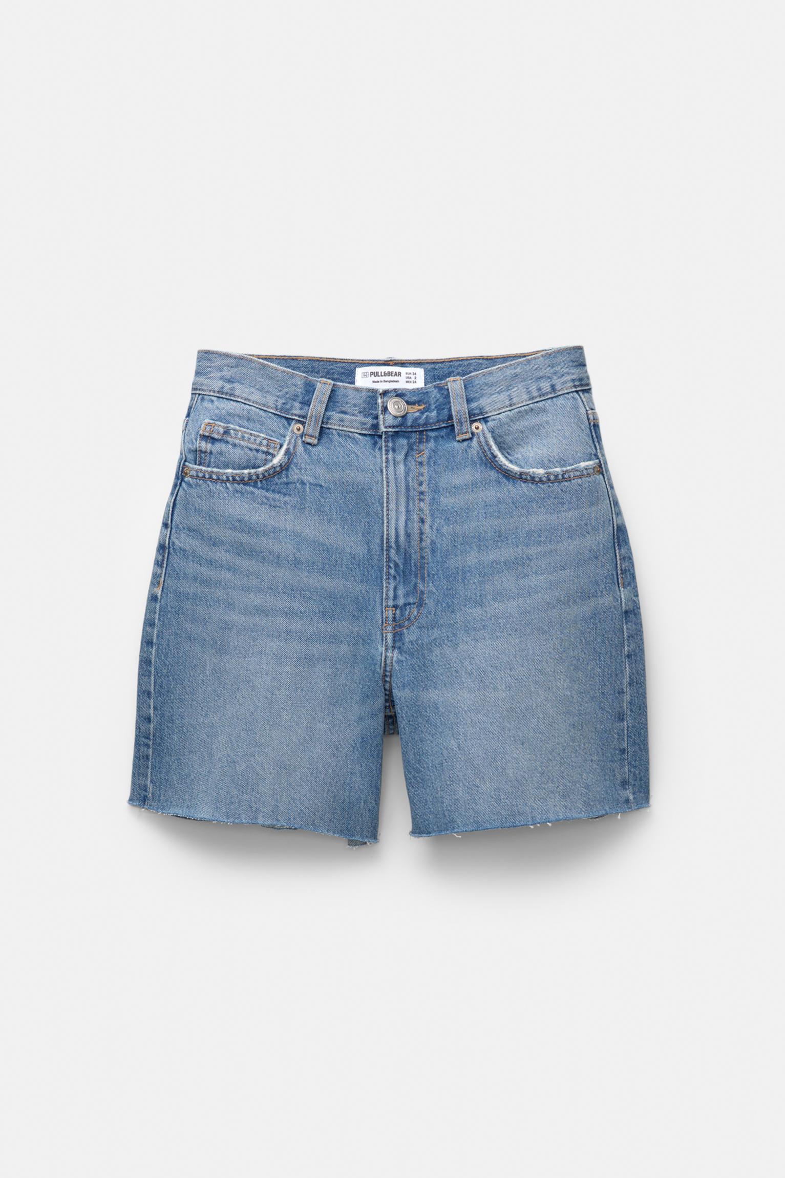 Denim Bermuda shorts Product Image