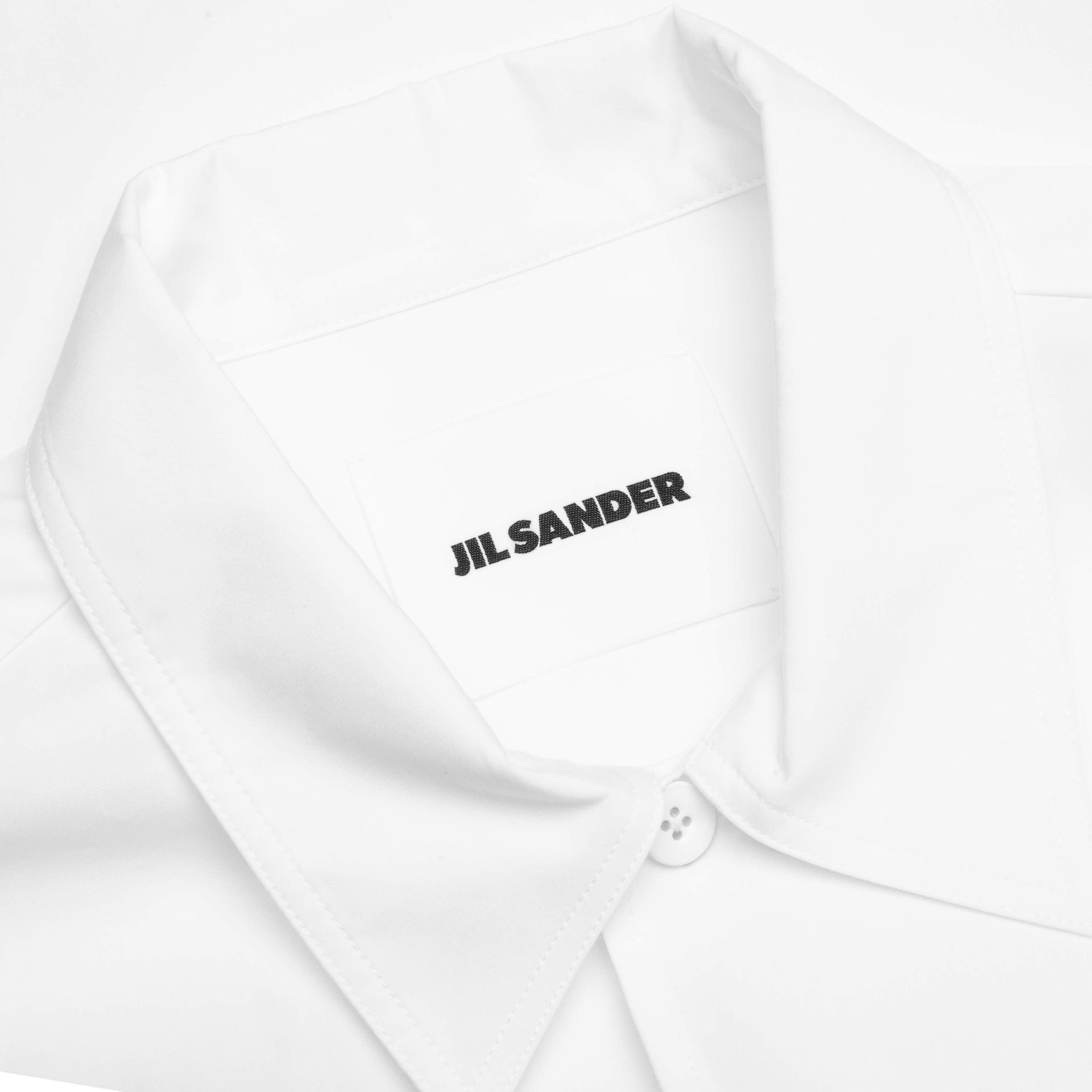 Heavy Organic Cotton Poplin Shirt - Optic White Male Product Image