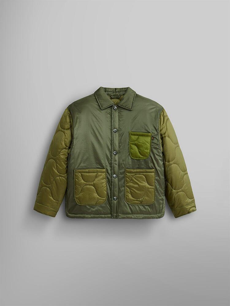 WOMEN'S INSULATED CHORE COAT (SEASONAL) - OG-107 GREEN / L Product Image