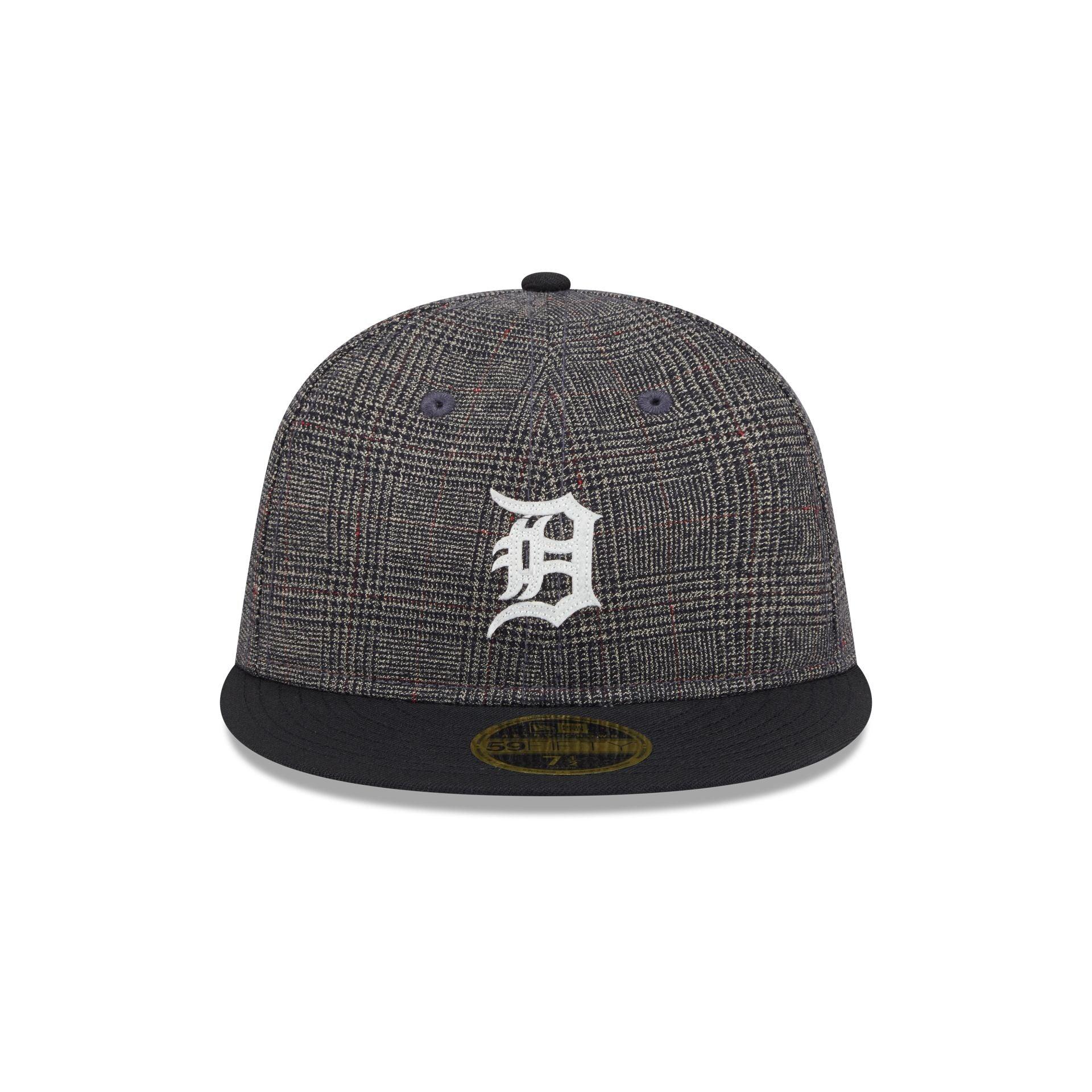 Detroit Tigers Plaid Retro Crown 59FIFTY Fitted Hat Male Product Image