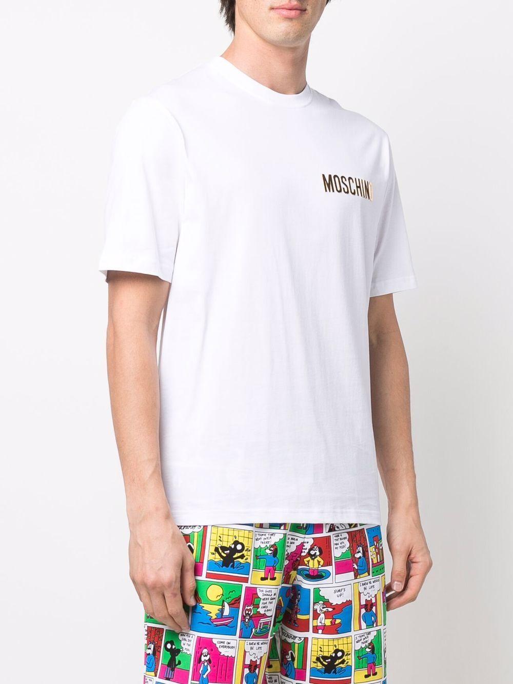 logo-print organic cotton T-shirt Product Image