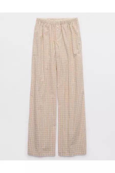 Aerie Off-Duty Poplin Trouser PJ Women's Product Image