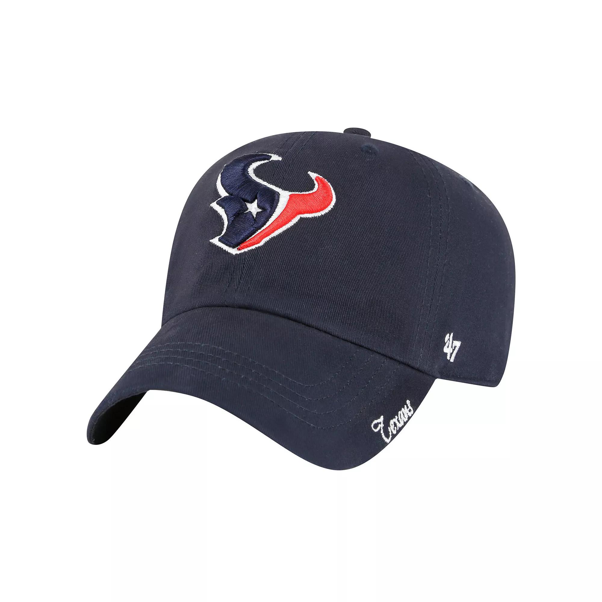 Men's '47 Navy Dallas Cowboys Brrr Clean Up Adjustable Hat, Blue Product Image