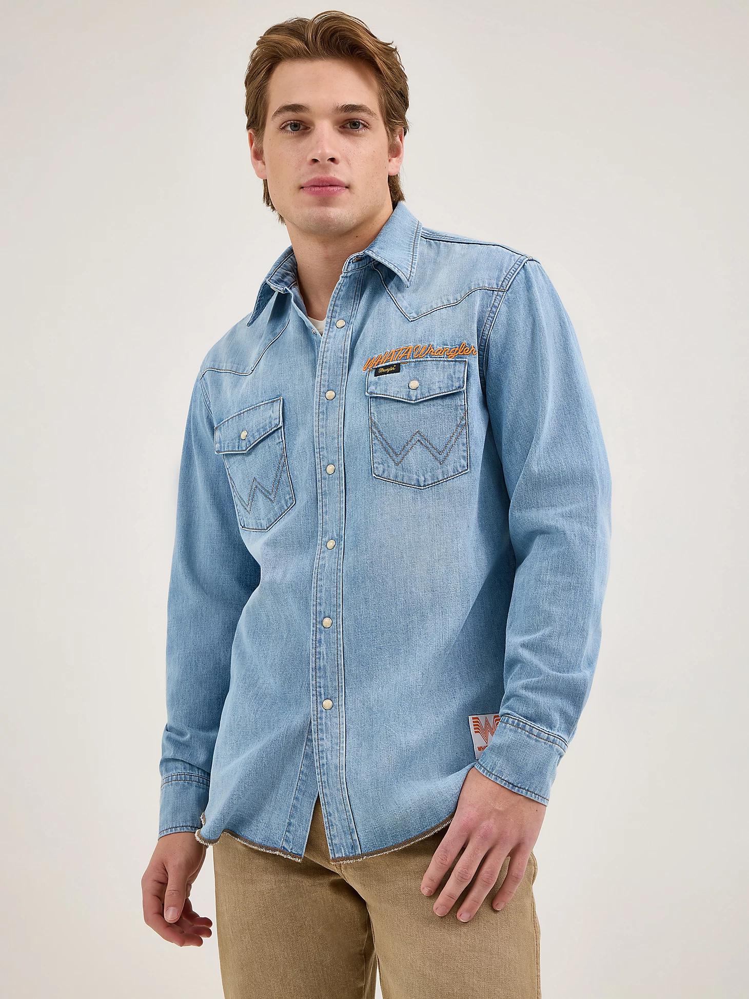 Wrangler x Whataburger Western Shirt | Men's SHIRTS | Wrangler® Product Image