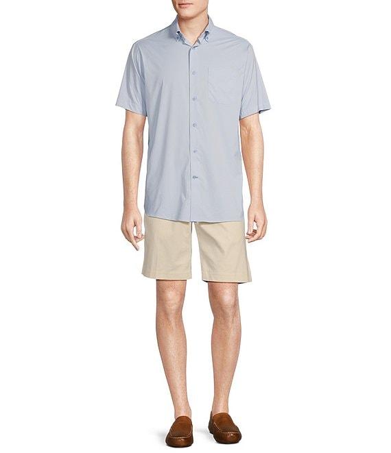Daniel Cremieux Signature Label Stretch Checked Short Sleeve Woven Shirt Product Image
