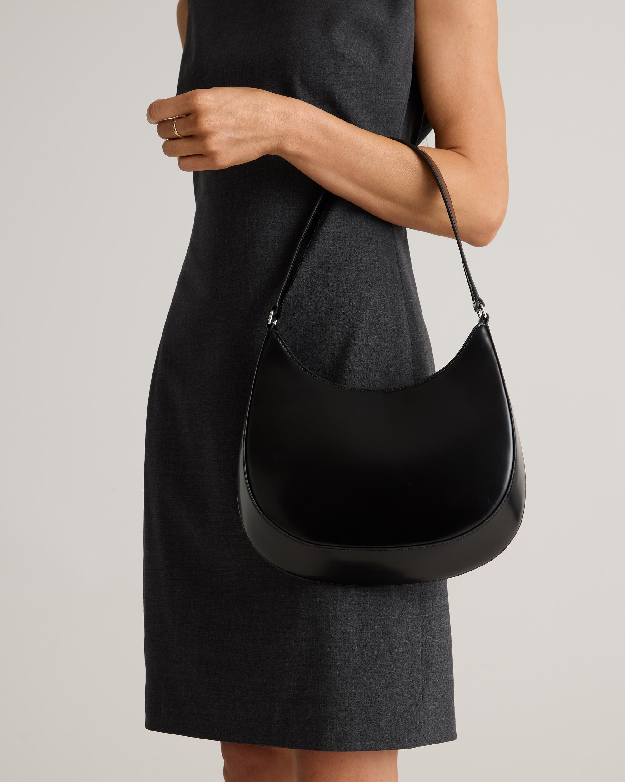 Quince | Women's Italian Abrasivato Leather Shoulder Bag Italian Leather Product Image