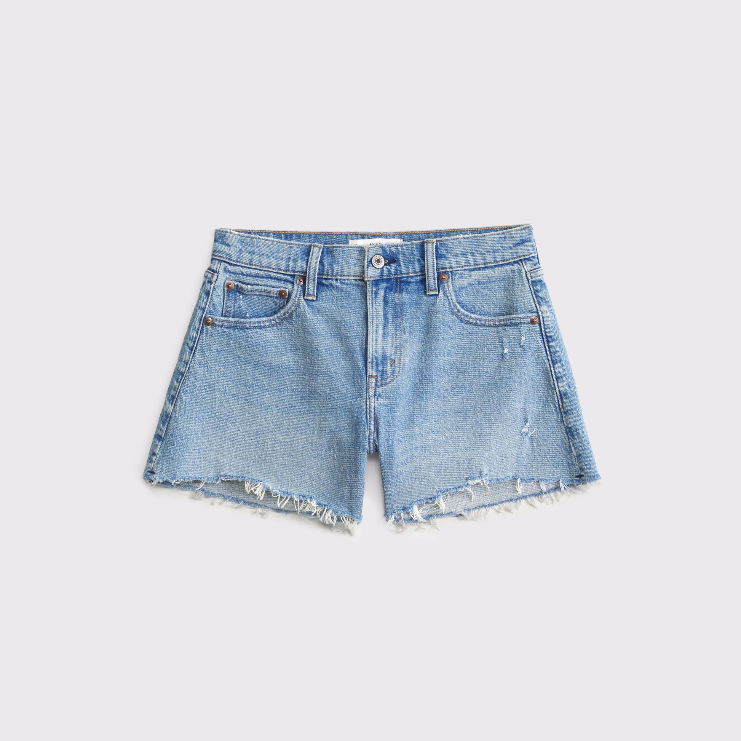 Mid Rise A-Line Short Product Image