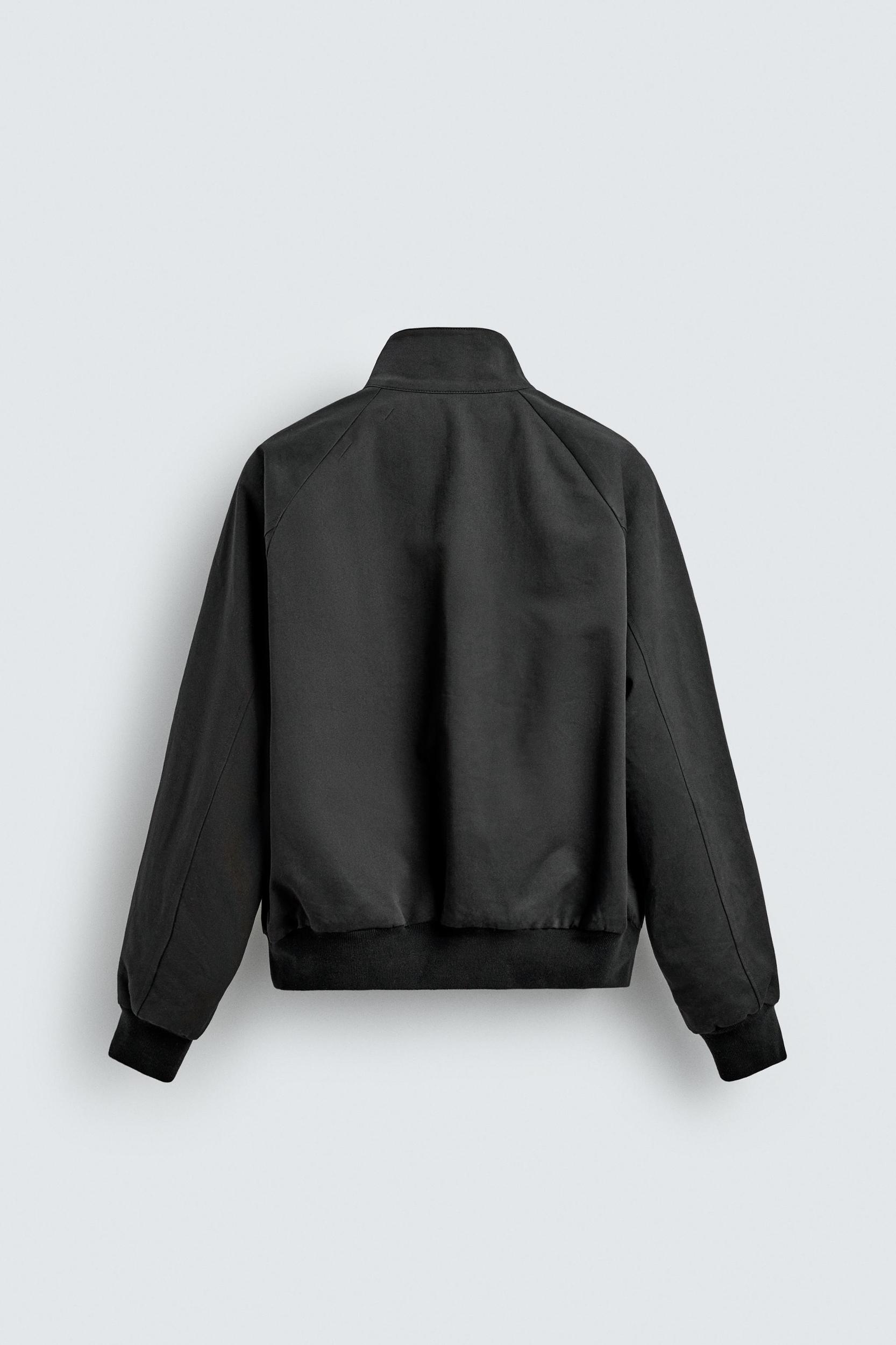 REGULAR FIT COTTON-WOOL JACKET AARON LEVINE X ZARA Product Image