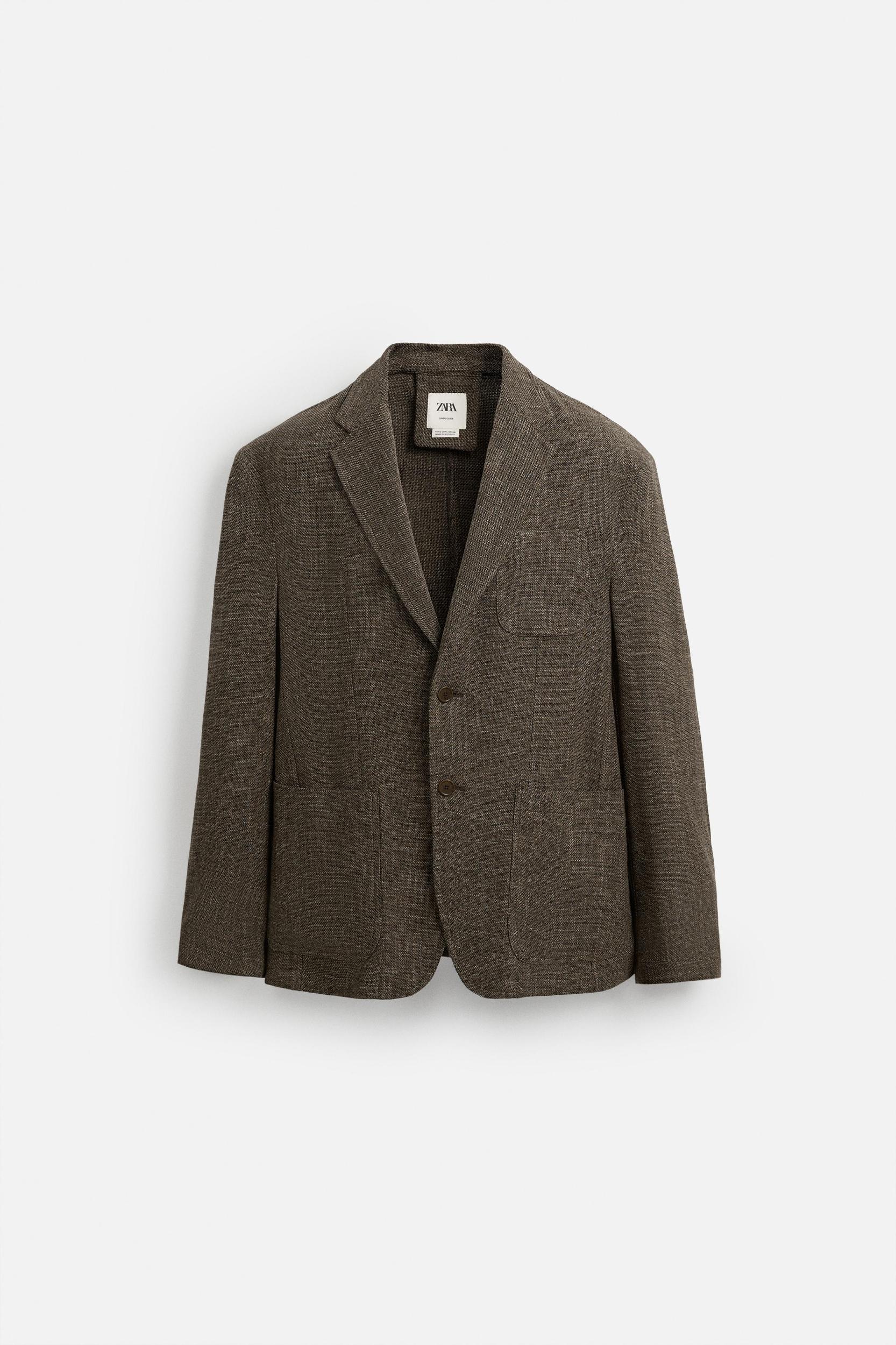 RELAXED FIT VISCOSE - COTTON LIMITED EDITION BLAZER Product Image