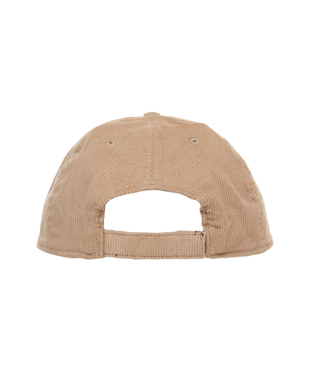 Corduroy baseball cap with logo Product Image