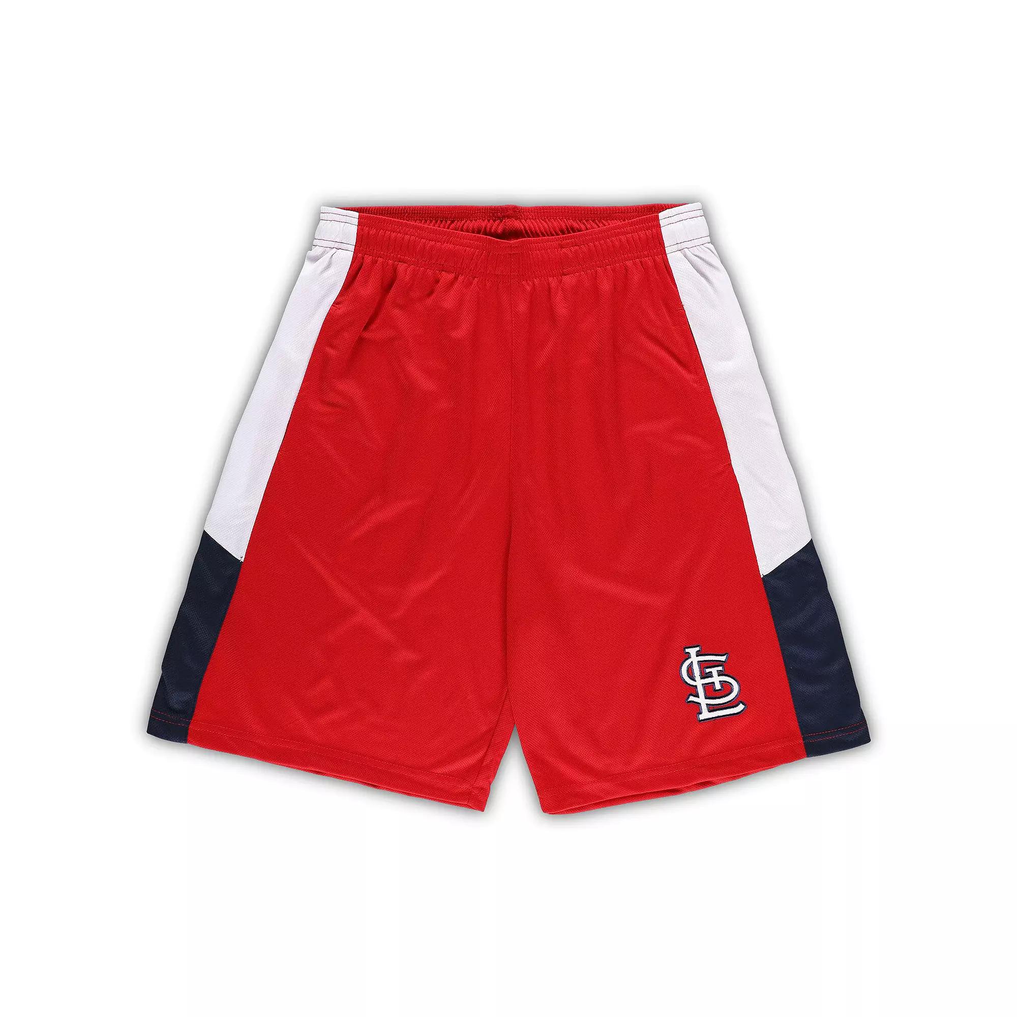 Men's Red St. Louis Cardinals Big & Tall Team Shorts,  Product Image