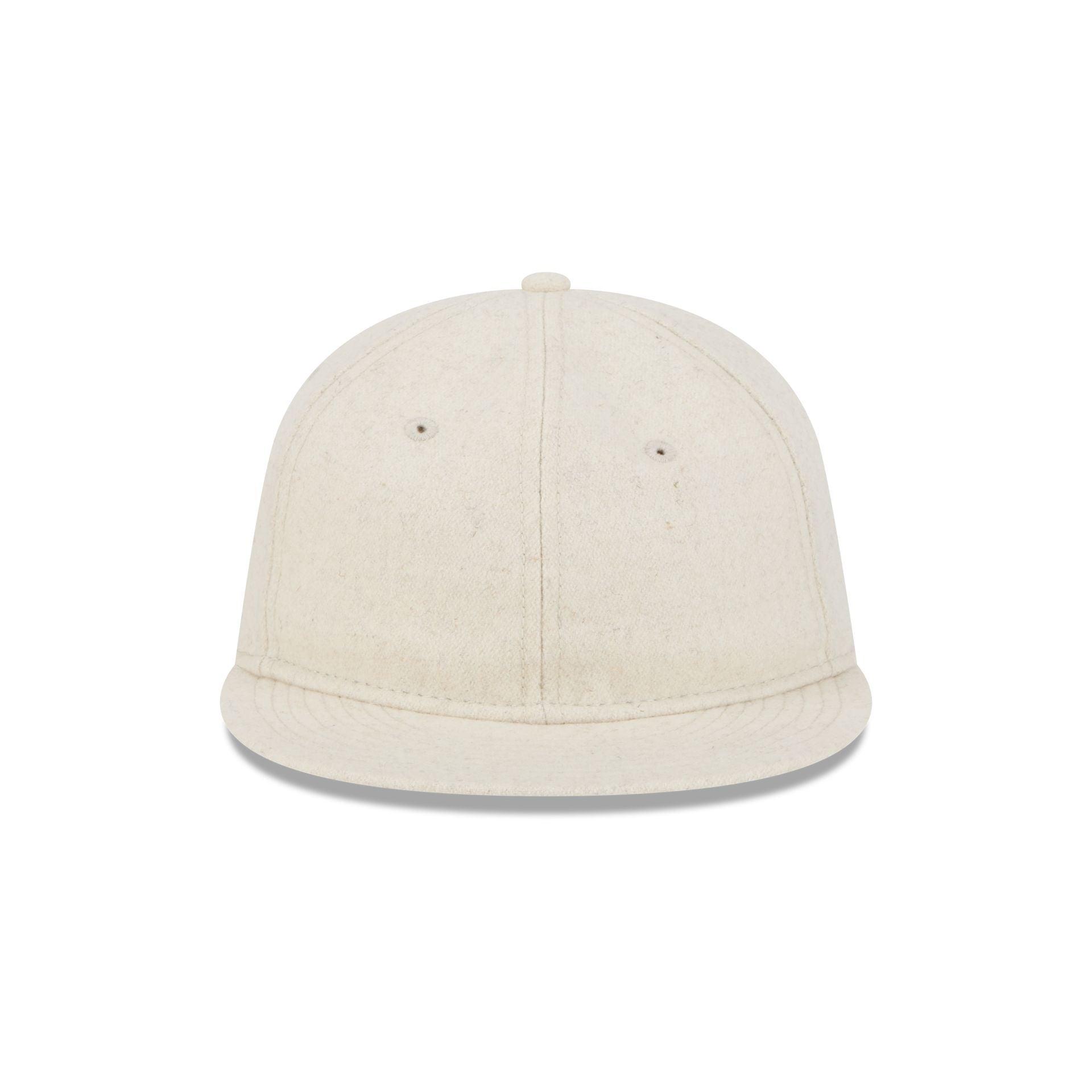 New Era Cap Heather Gray Melton Wool Retro Crown 9FIFTY Strapback Hat Male Product Image