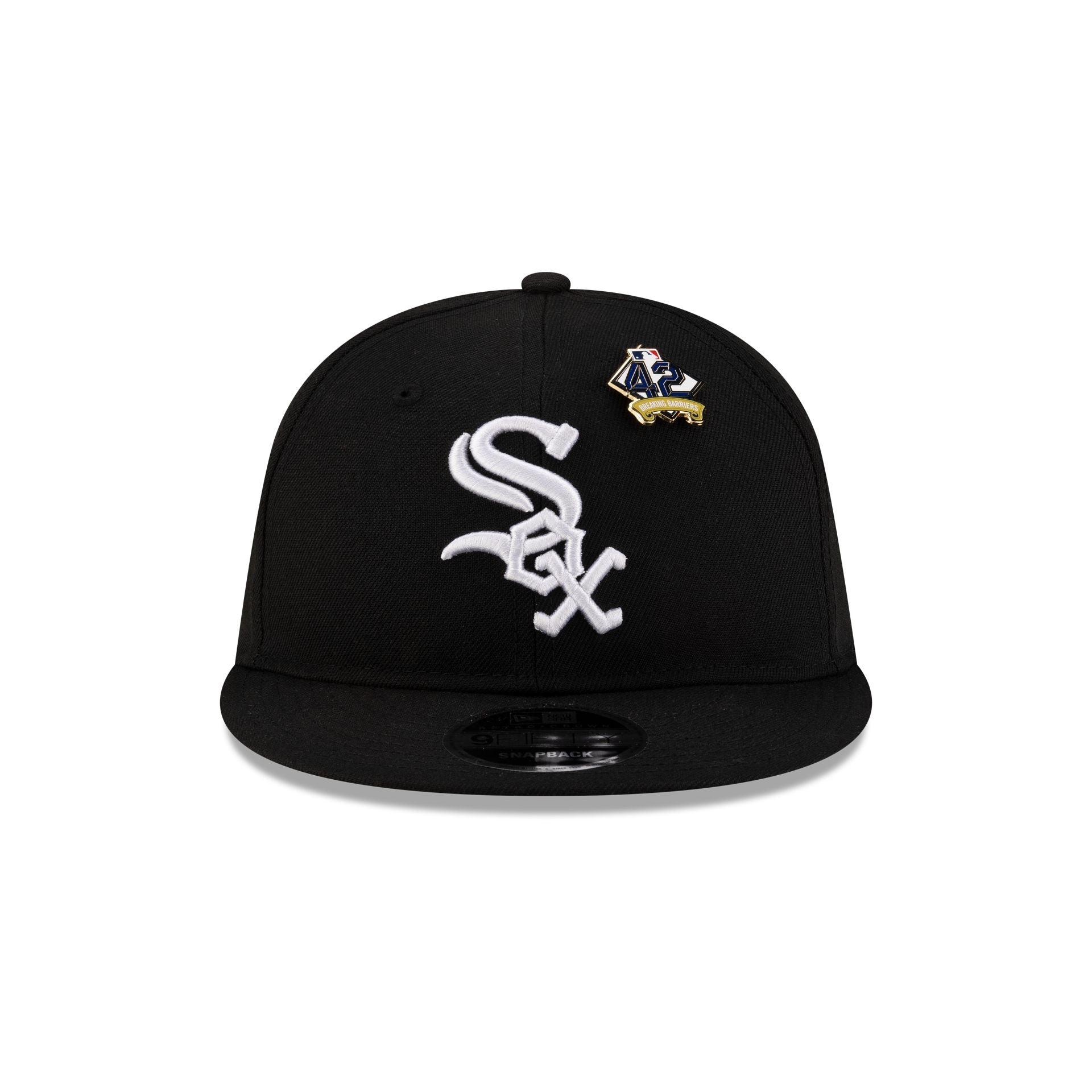 Chicago White Sox Jackie Robinson Day 2025 Retro Crown 9FIFTY Snapback Hat Male Product Image