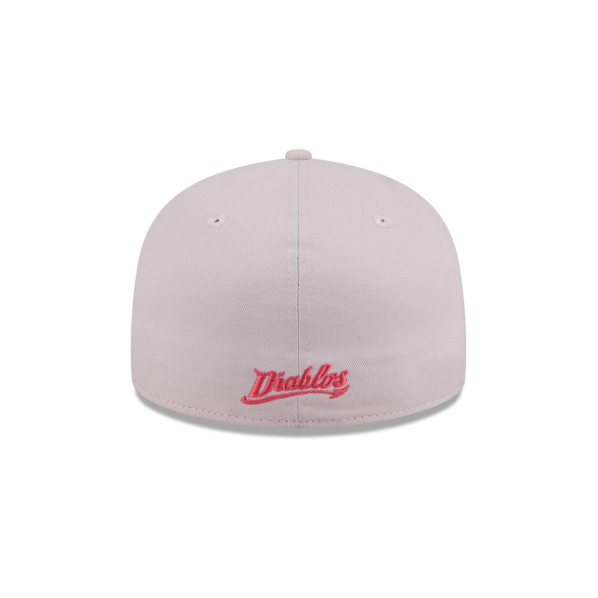 Diablos Rojos del México Stacked Wordmark 59FIFTY Fitted Hat Male Product Image