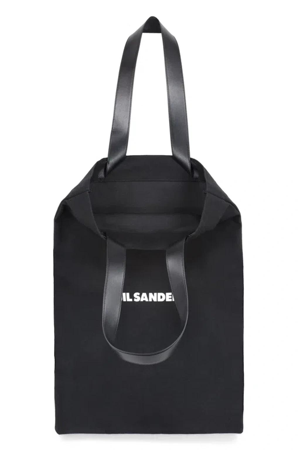 large logo print tote bag Product Image