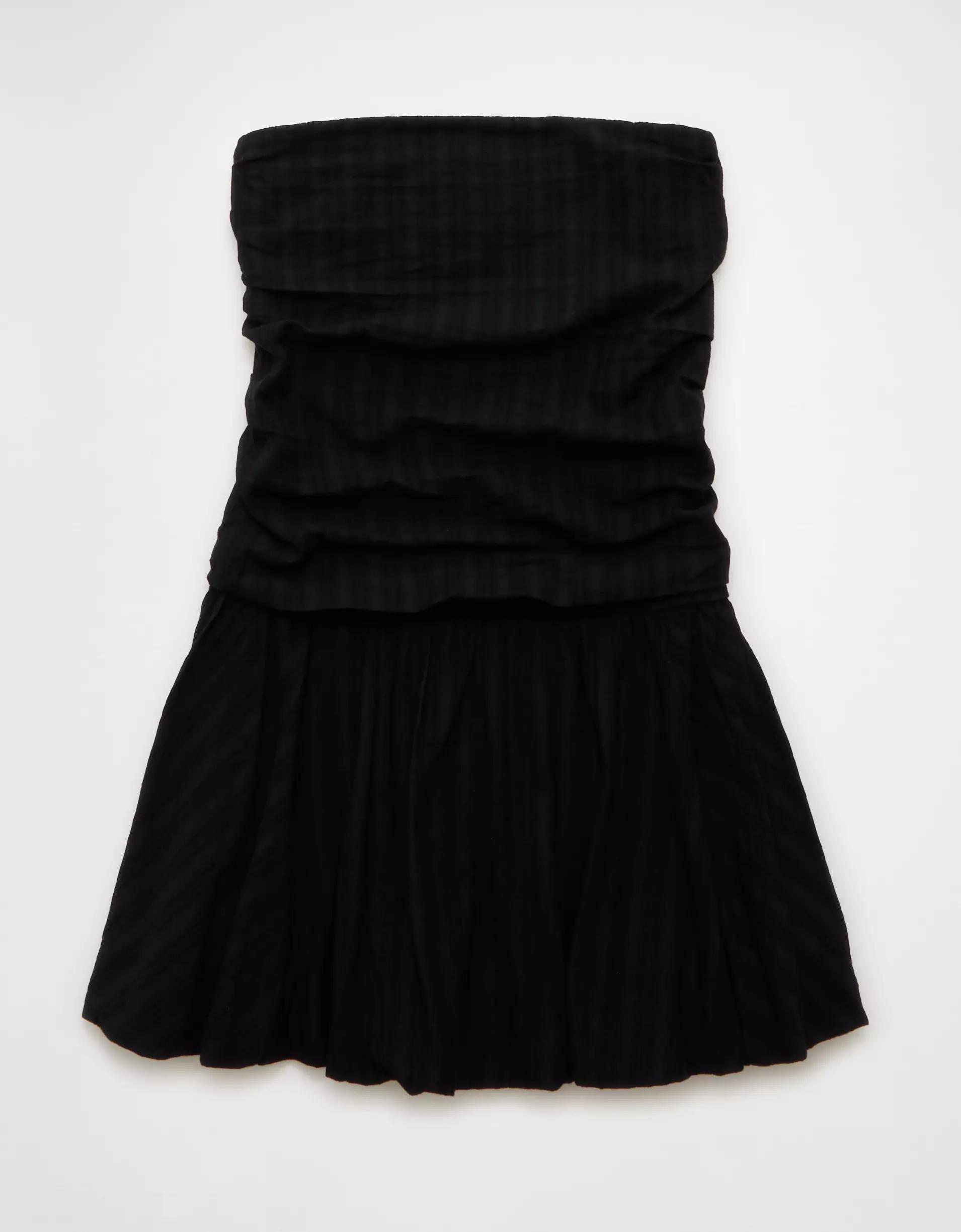 AE Strapless Drop Waist Bubble Dress Product Image