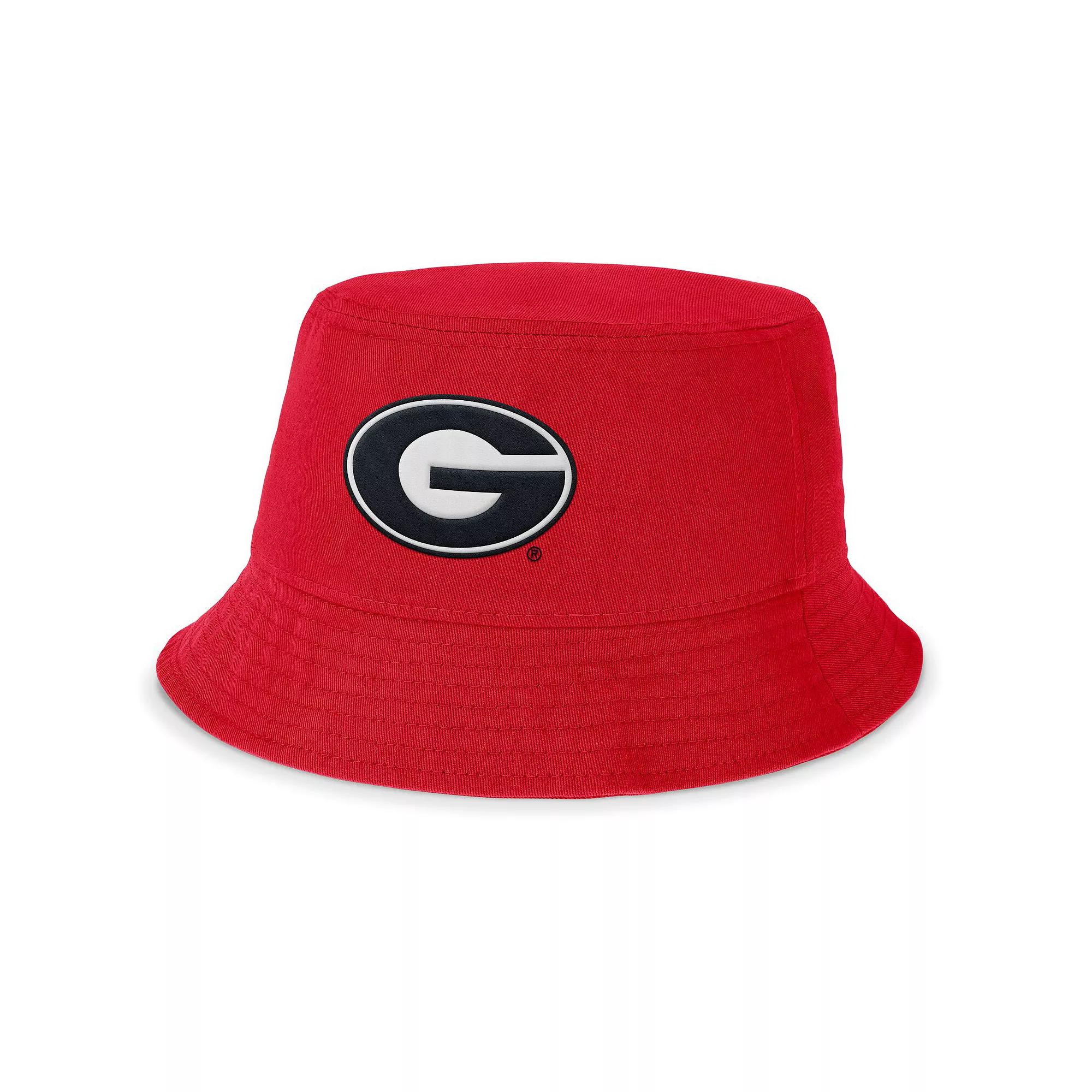 Men's Nike Red Georgia Bulldogs Local Apex Bucket Hat,  Product Image