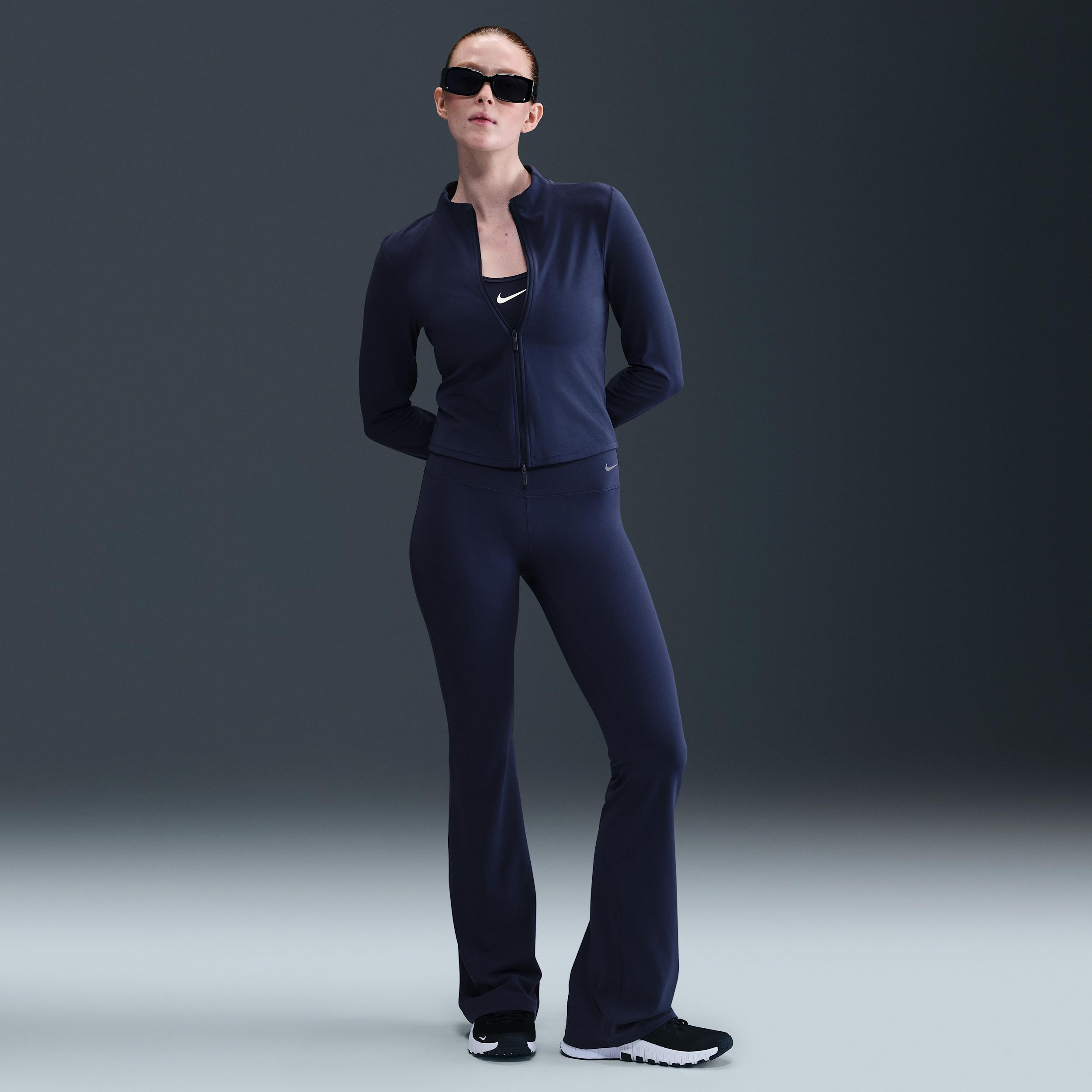 Nike Womens Zenvy High-Waisted Flared Leggings | FV7921-410 Product Image