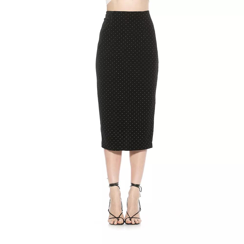 Women's Alexia Admor Jayden Fitted Midi Skirt,  Product Image