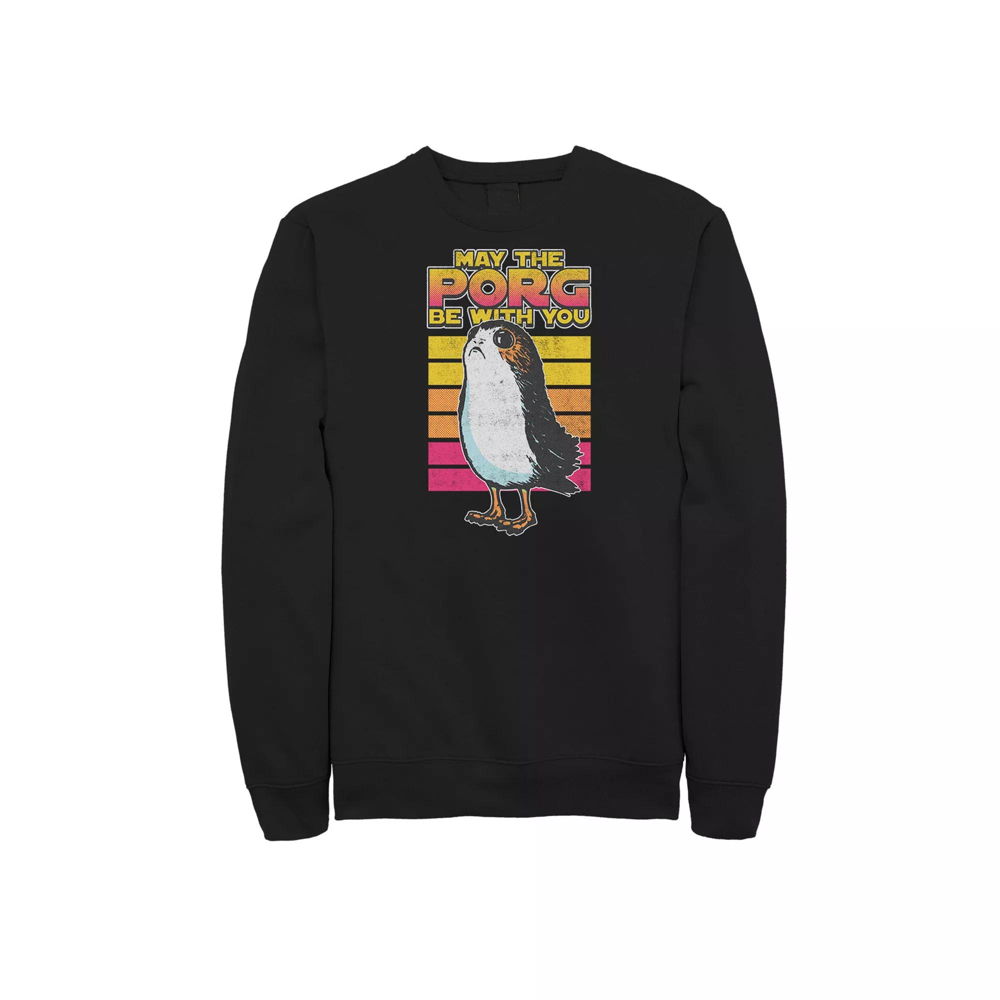 Men's Star Wars May The Porgs Be With You Sweatshirt,  Product Image
