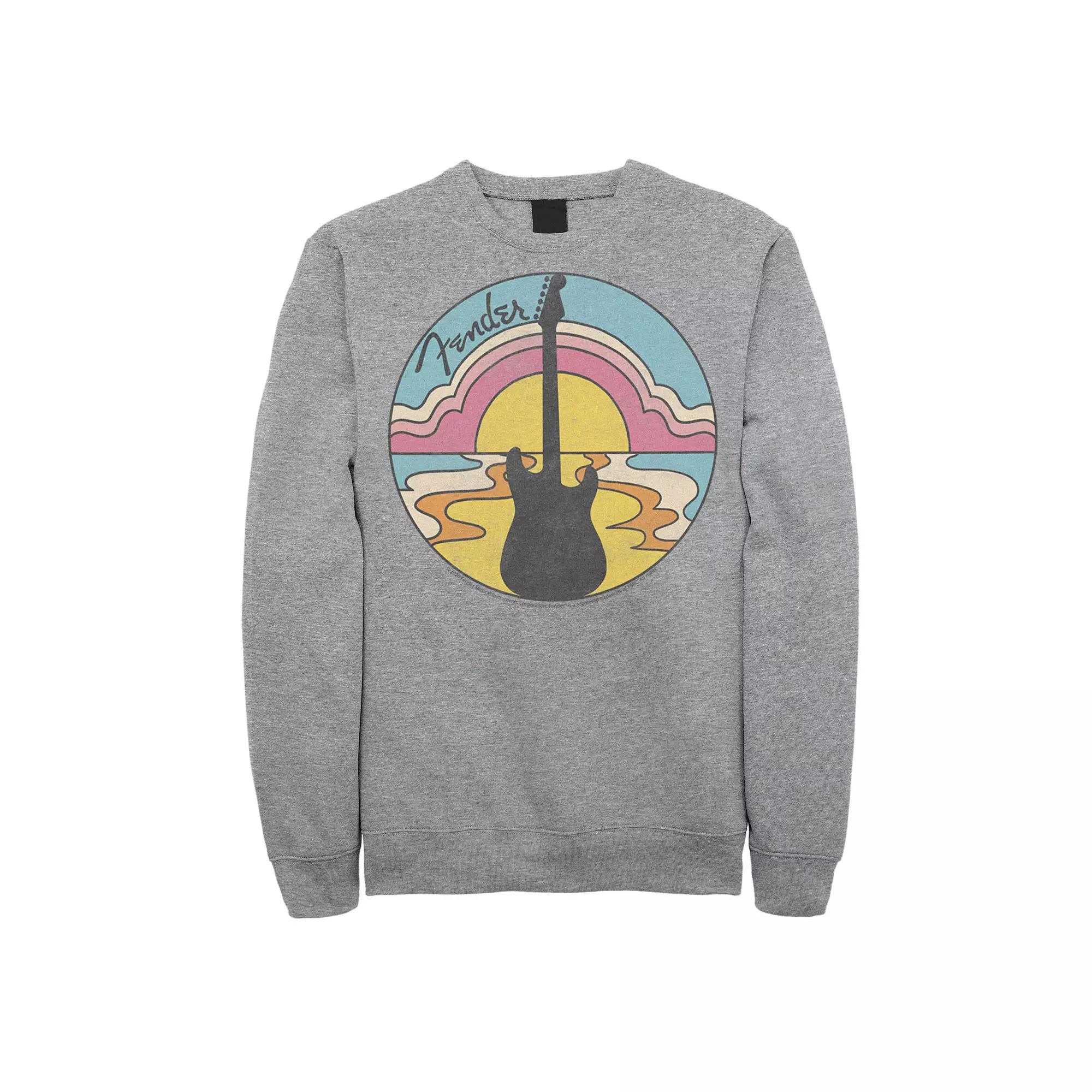 Men's Fender Groovy Sunset Logo Sweatshirt,  Product Image