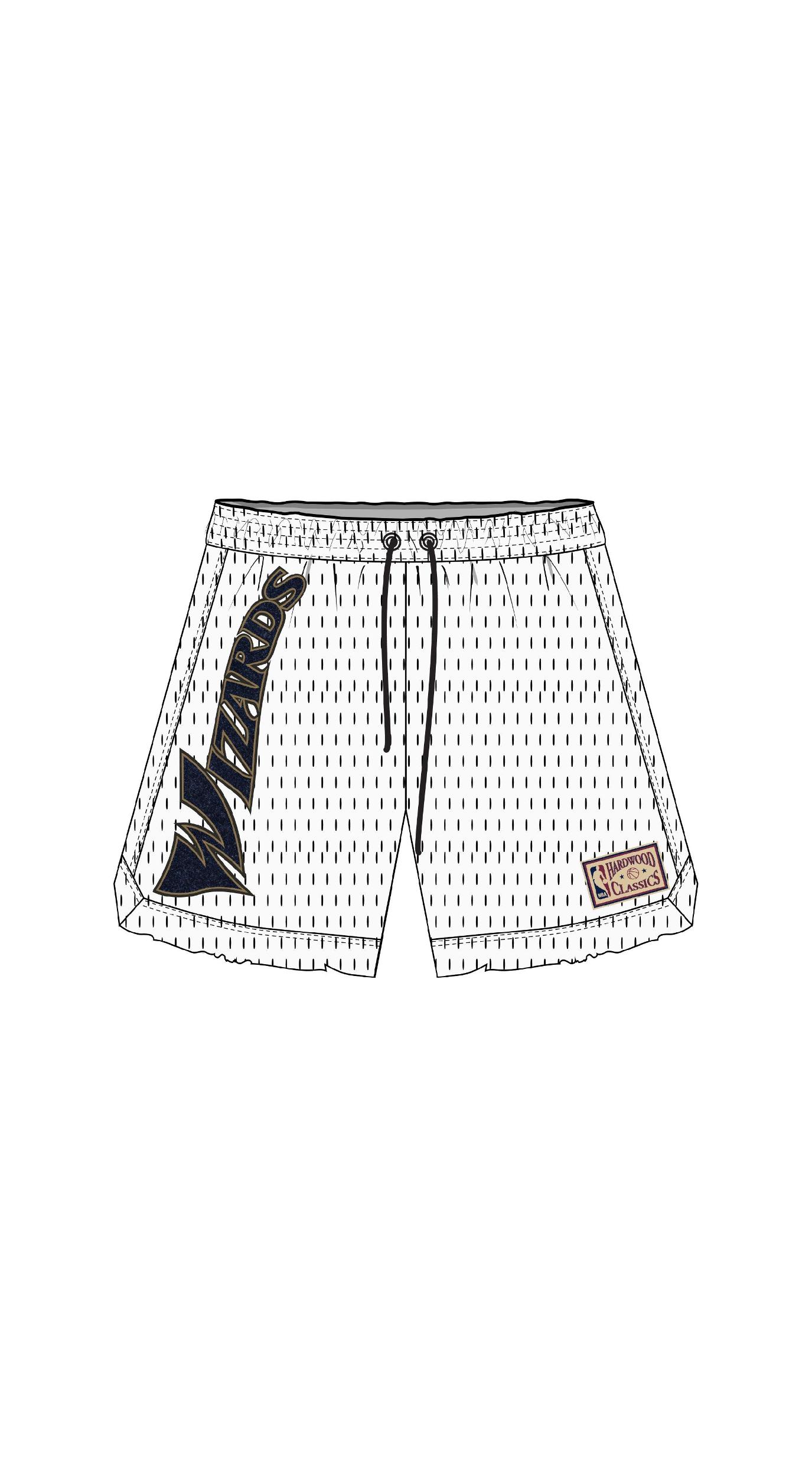 Wizards Mesh Shorts Male Product Image