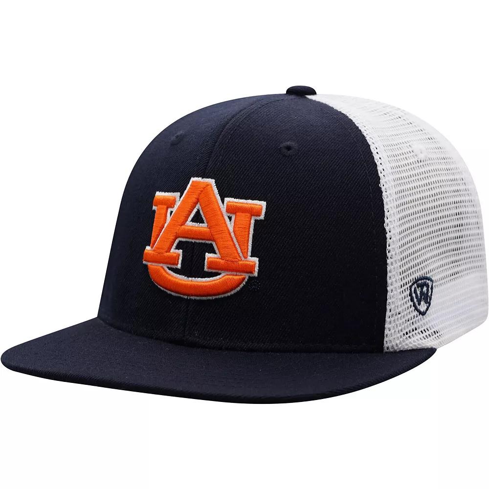 Men's Top of the World Navy Auburn Tigers Classic Snapback Hat, Blue Product Image
