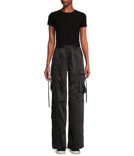 GB Short Sleeve Ribbed Knit Coordinating T-Shirt Product Image