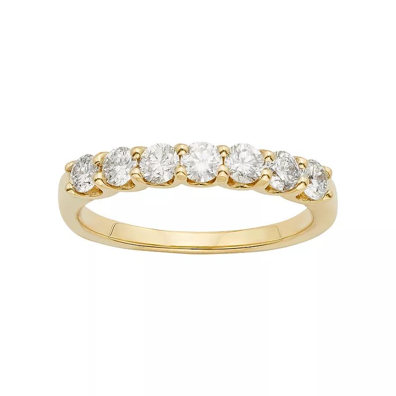 The Regal Collection IGL Certified Diamond Wedding Ring in 14k Gold (3/4 Carat T.W.), Women's, Size: 5, Yellow Product Image