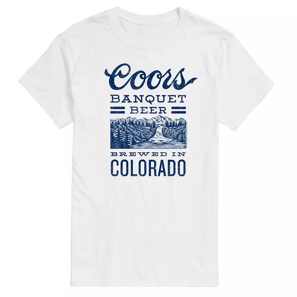 Men's Coors Banquet Beer Colorado Graphic Tee,  Product Image