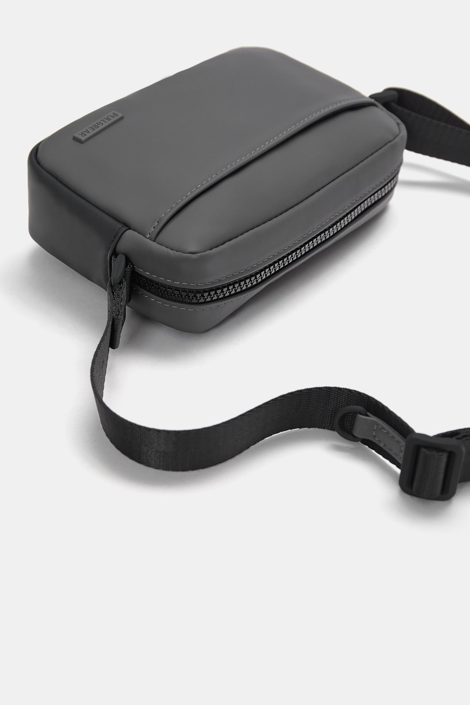 Rubberized crossbody bag Product Image