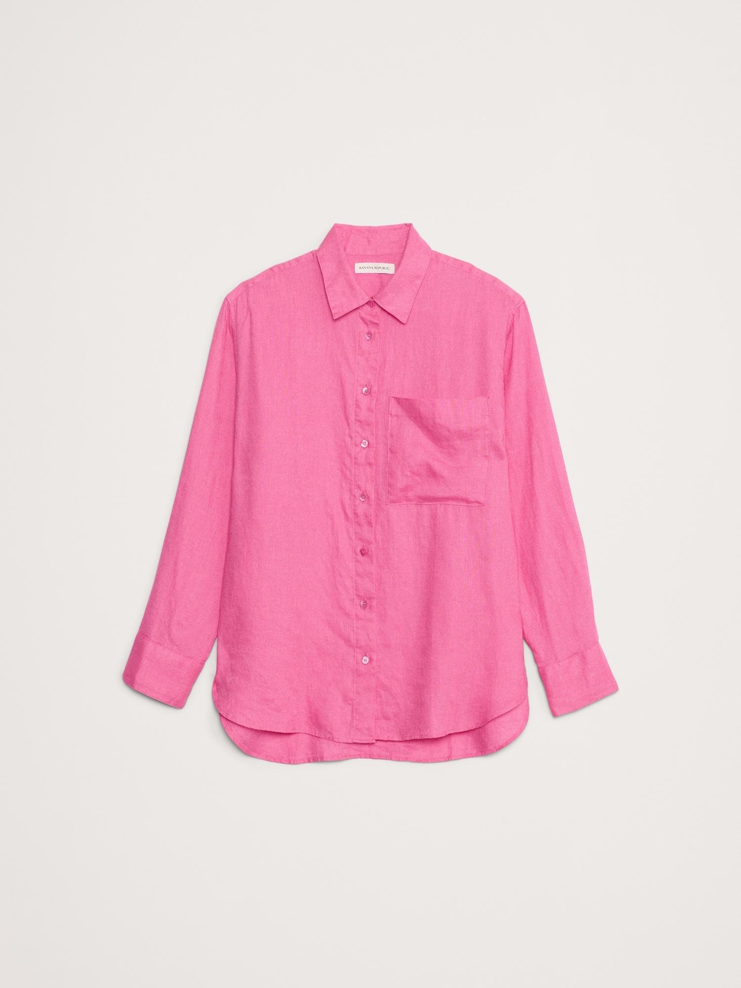 The Oversized Linen Shirt Product Image