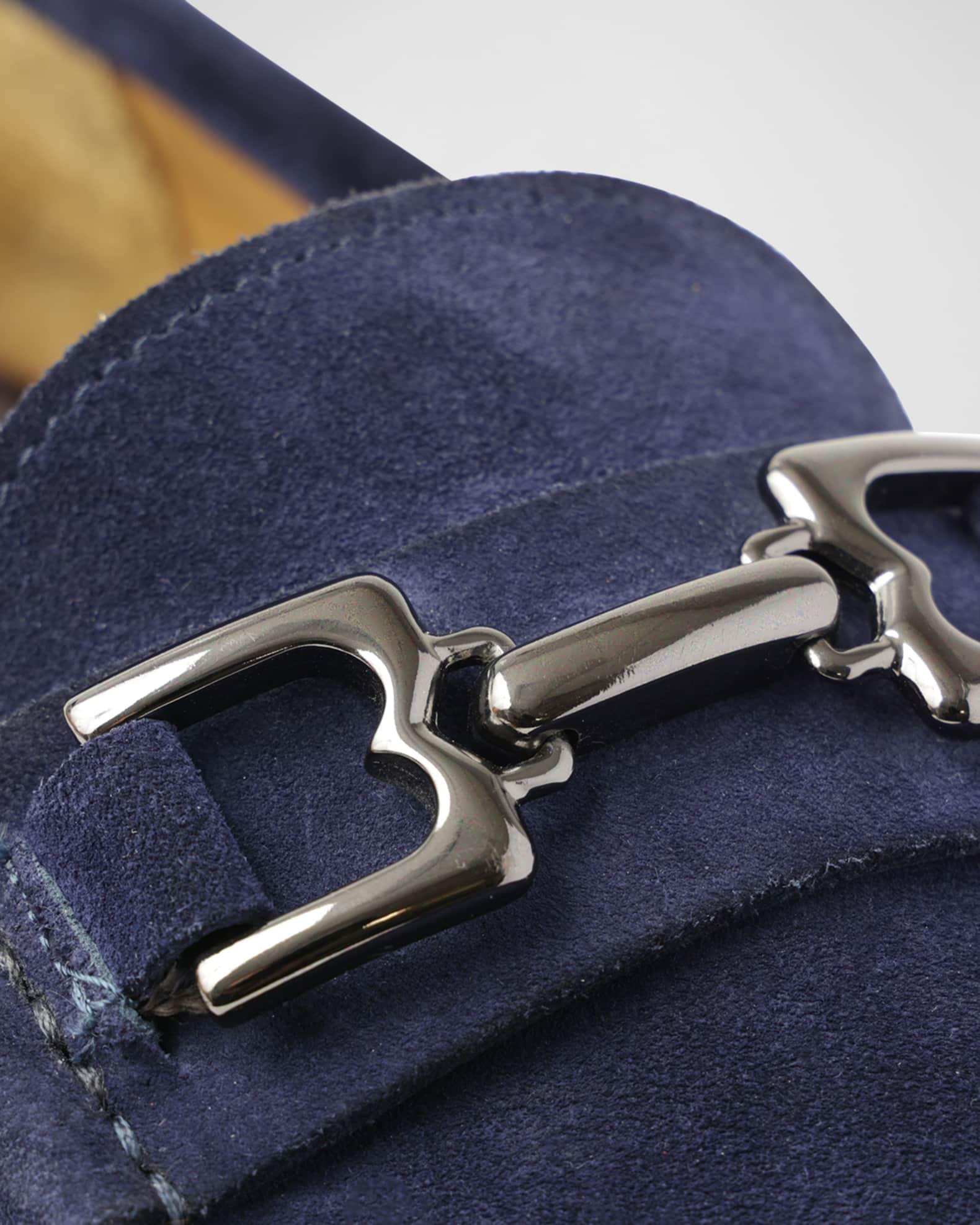 Men's Trieste Horse-Bit Leather Loafers Product Image