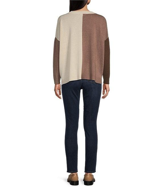 Blu Pepper Color Block Sweater Product Image