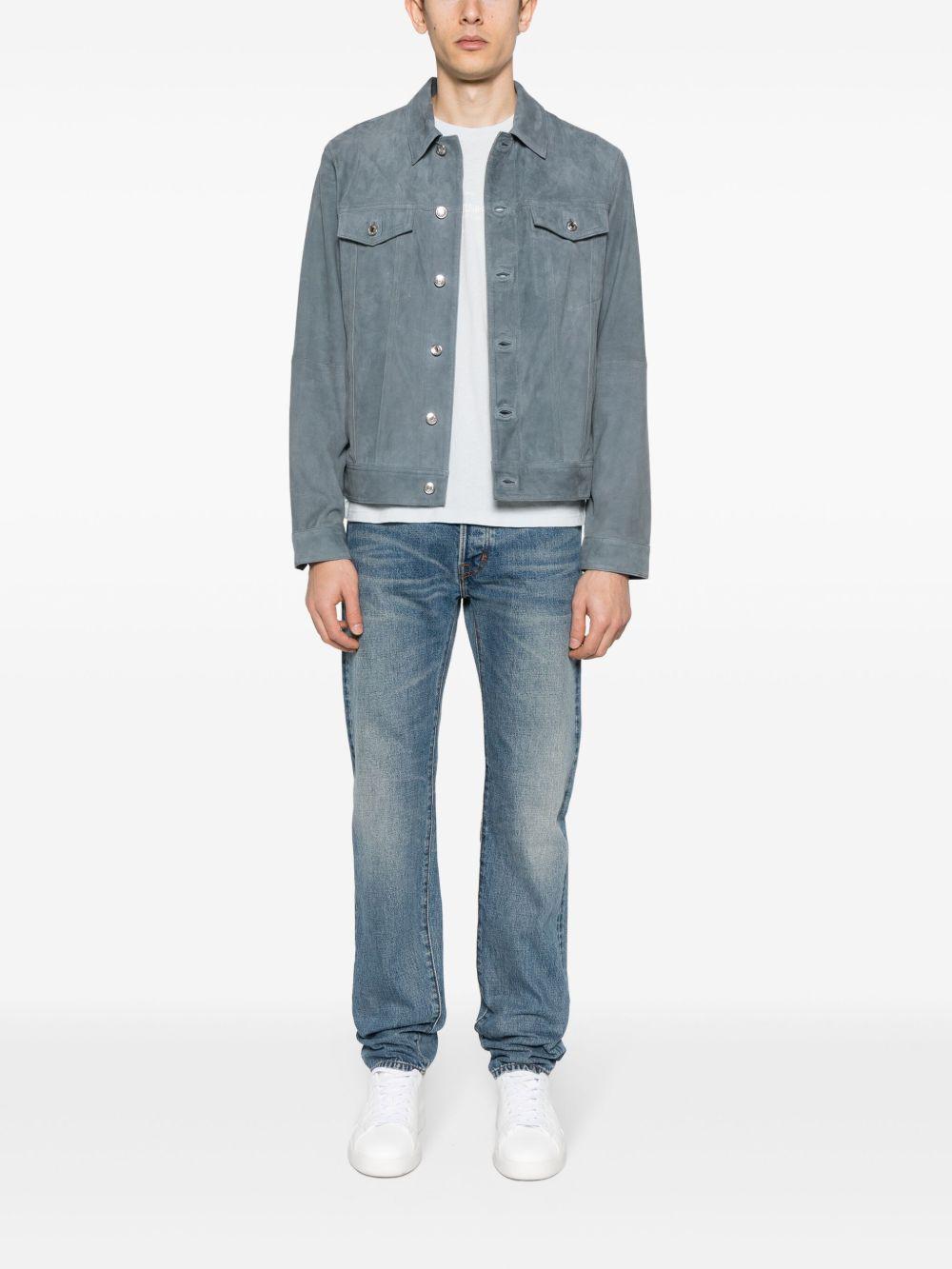 suede shirt jacket Product Image