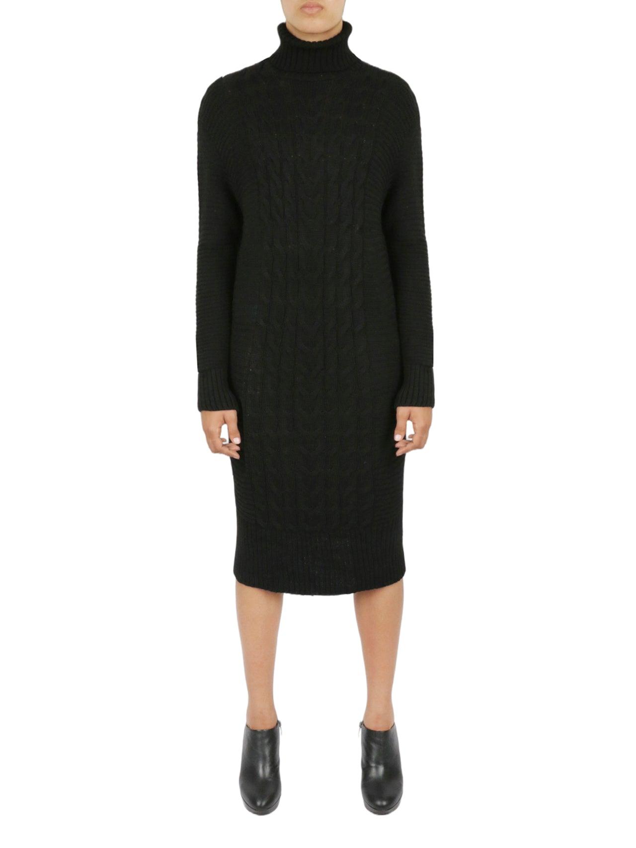 Turtleneck Sweater Dress Product Image