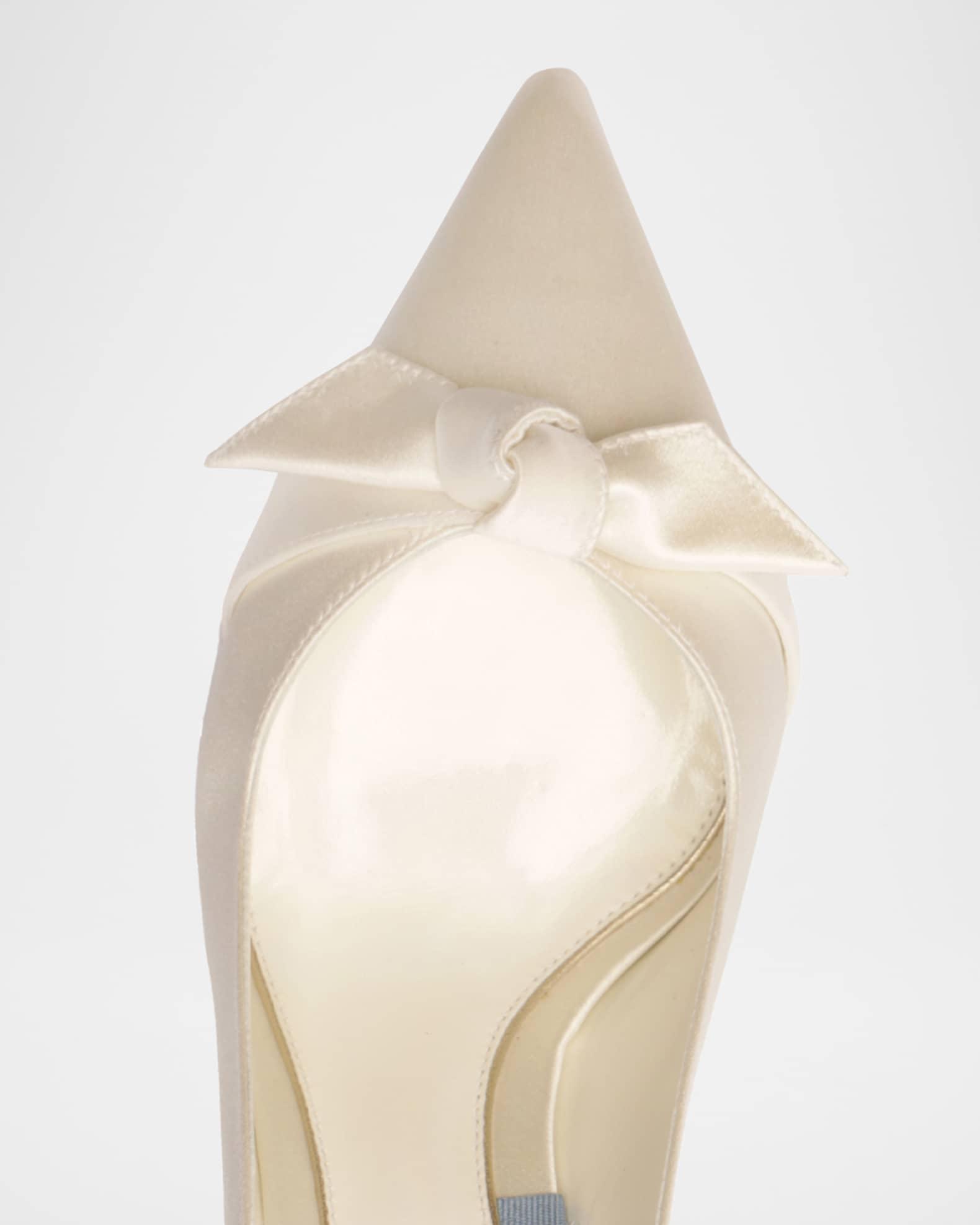 Classic Clarita Satin Slingback Pumps Product Image