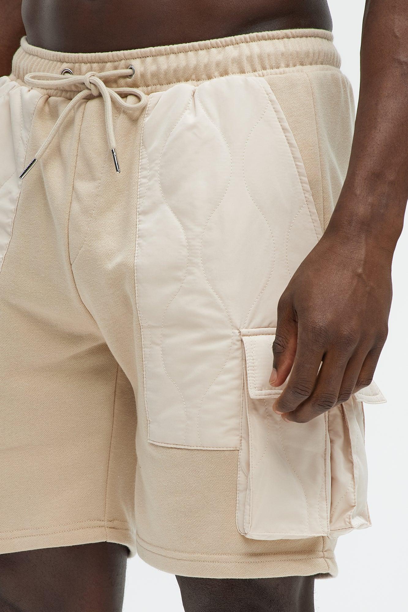 Trail Cargo Sweatshort - Khaki Product Image