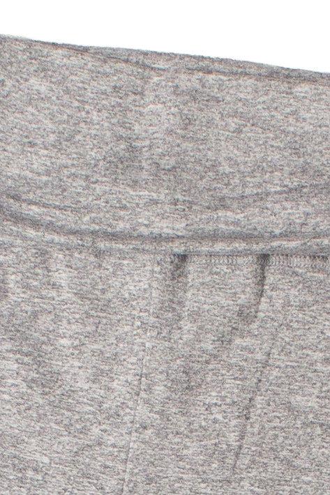 Fold Over Ruched Waistband Flare Leggings Product Image