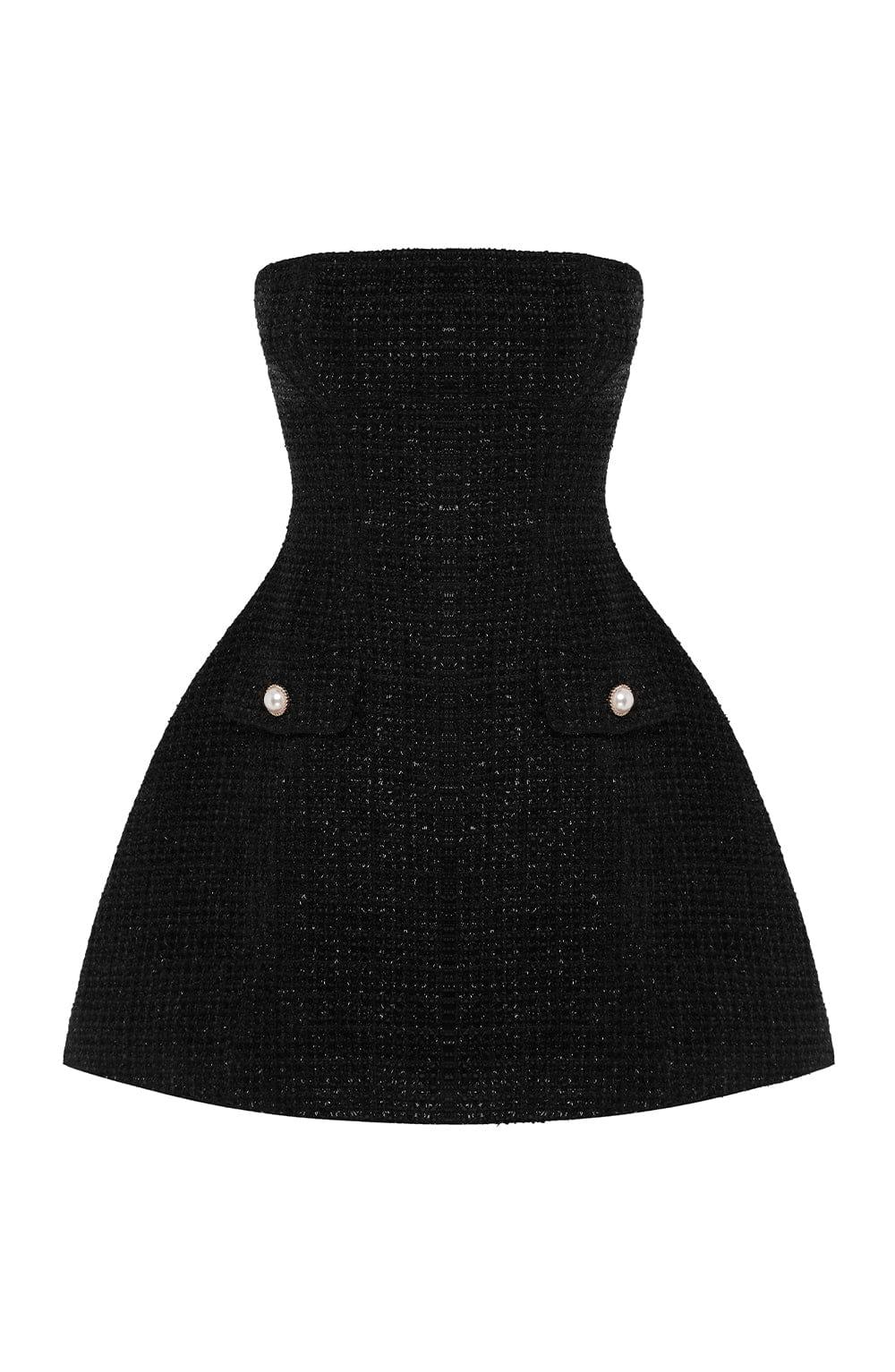 Lottie Mini Dress - Black Product Image