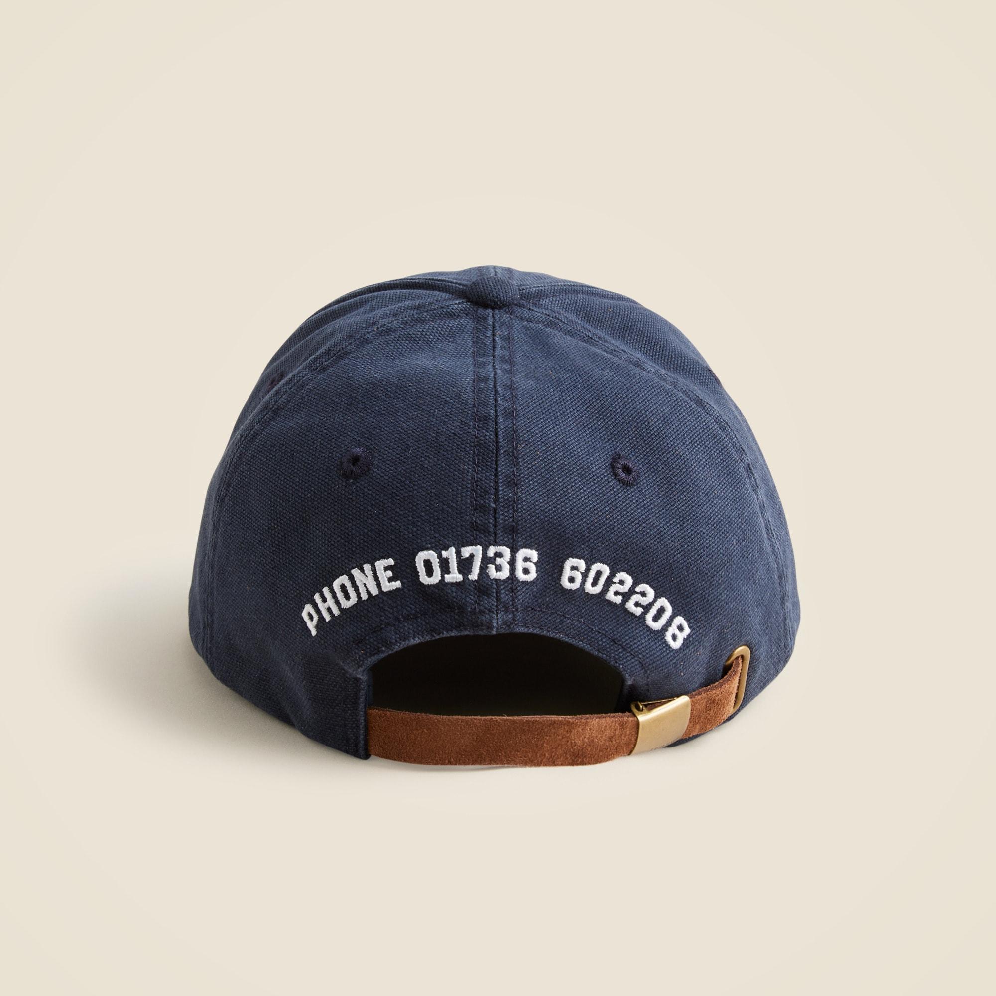 Atlantic Coastal Supplies X J.Crew flat-brim baseball cap Product Image