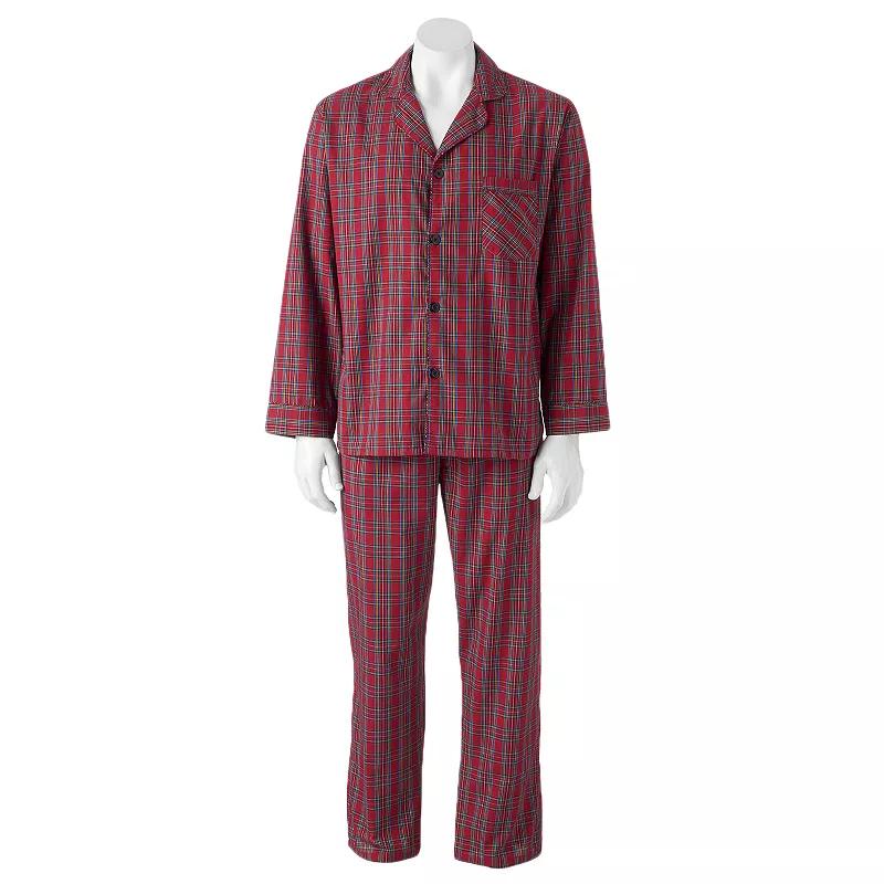 Big & Tall Hanes® Classics Pajama Set, Men's,  Product Image