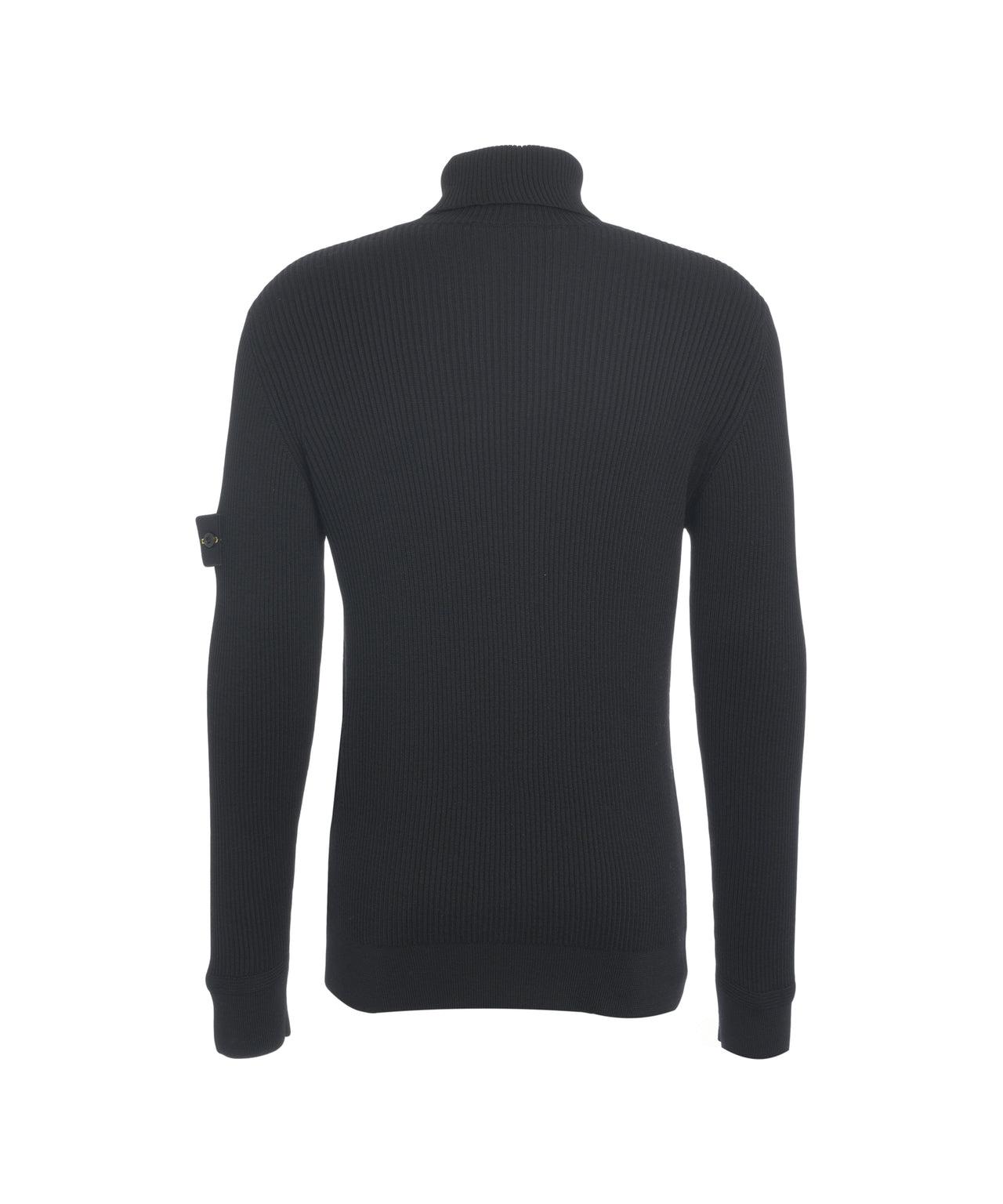Turtleneck sweater with logo Product Image