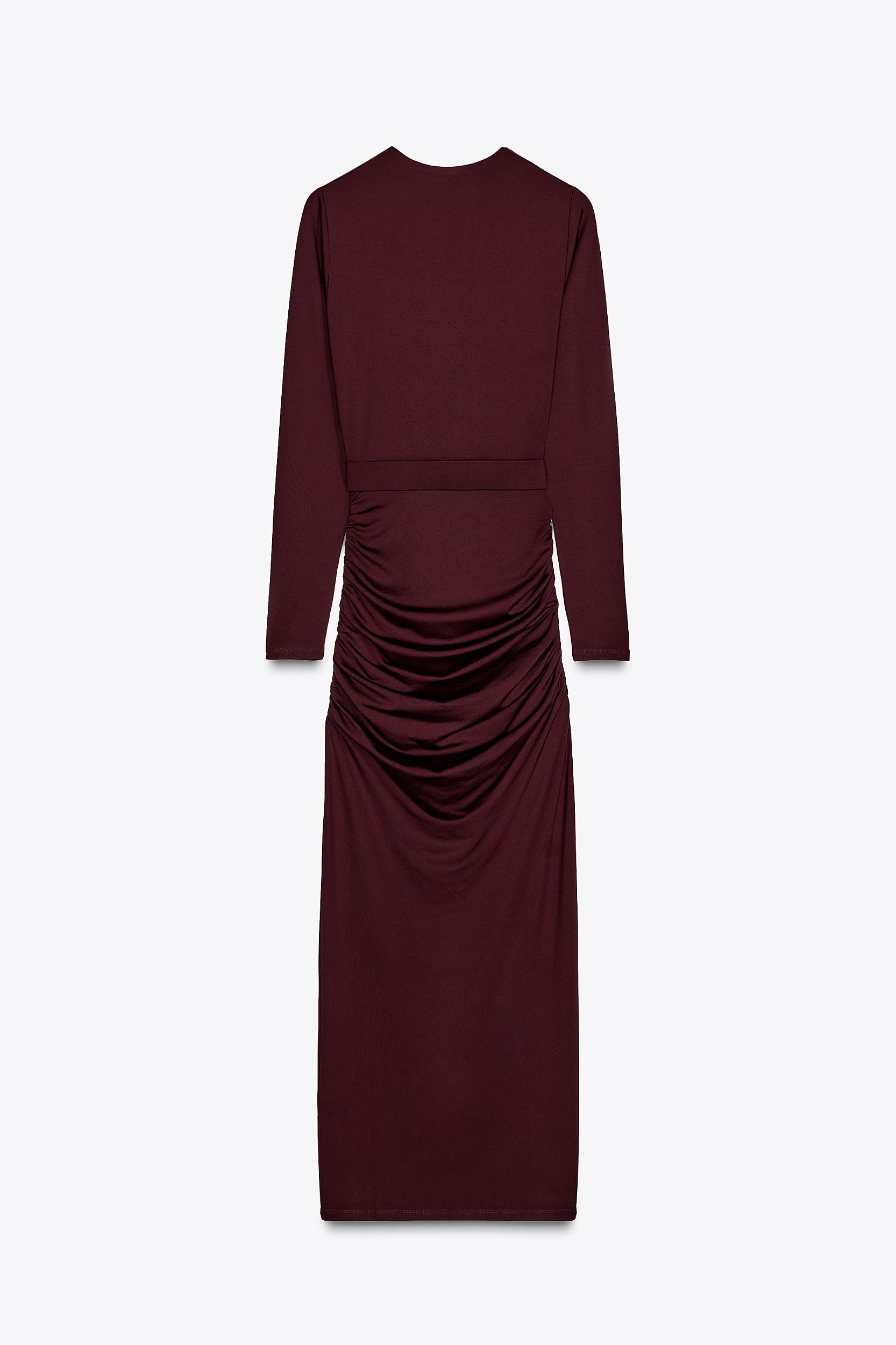 APPLIQUÉ BELT DRESS Product Image