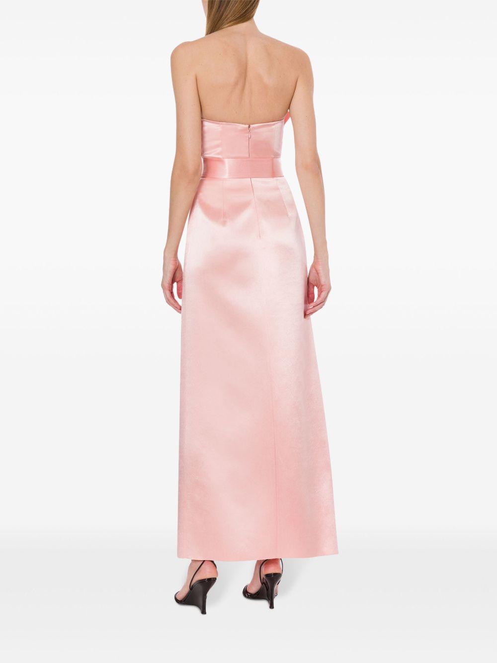 satin gown dress Product Image